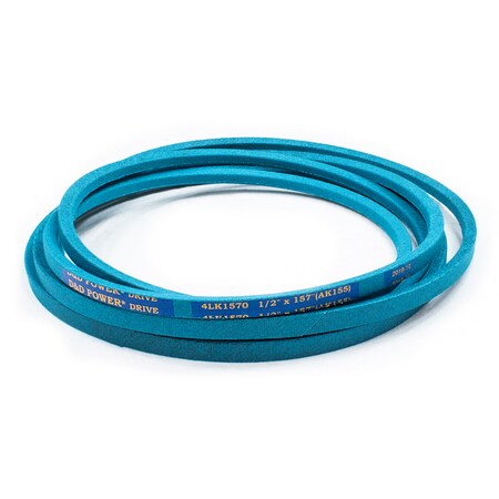 D&D 4LK1570 157" Outside Length, 1/2" Top Width, 1 Ribs 4LK1570